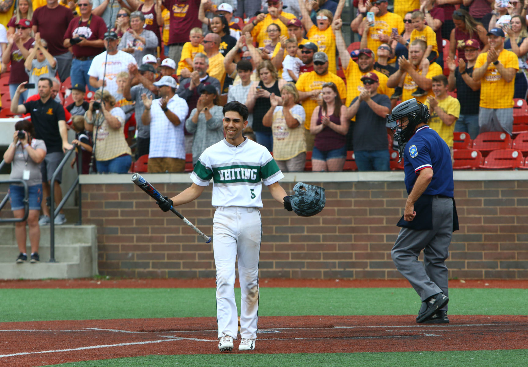 2A baseball semistate: Whiting vs. Alexandria